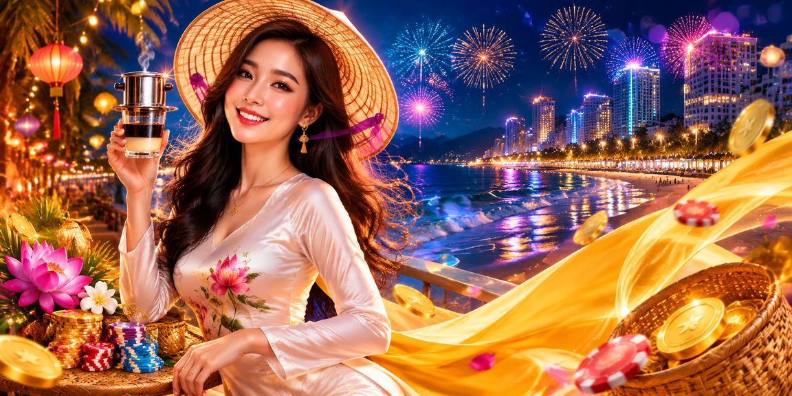 Phụ nữ đội nón lá Nha Trang sử dụng ứng dụng casino p4g để tham gia xổ số